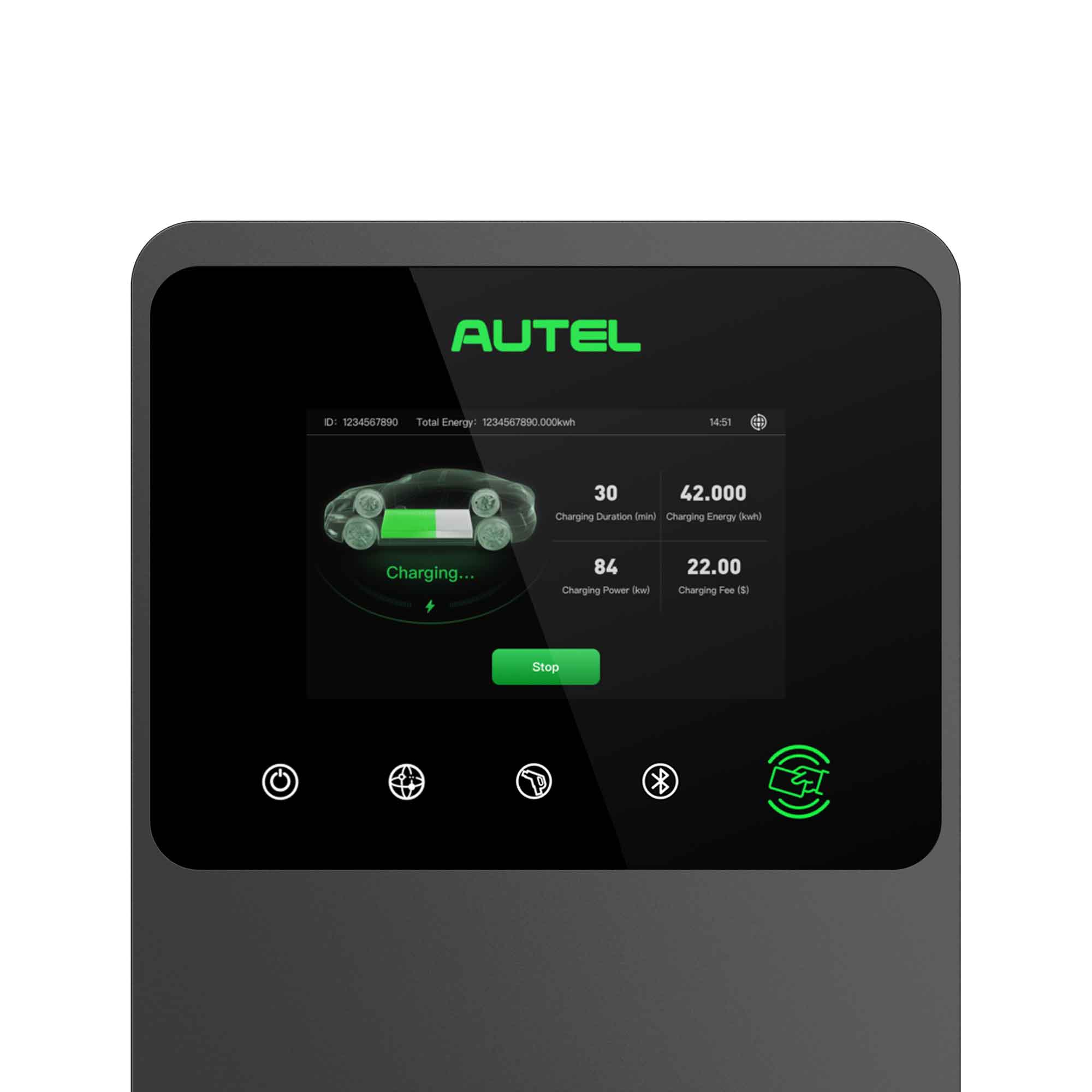 Autel MaxiCharger Elite 4G MID Ladestation - 1,8 bis 22kW